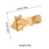 1pc Insect-Themed Metal Pen Clip with Spring,Creative Gold cicada Bee Retro Spring Clip Student Pen Clip,for Notebooks, School