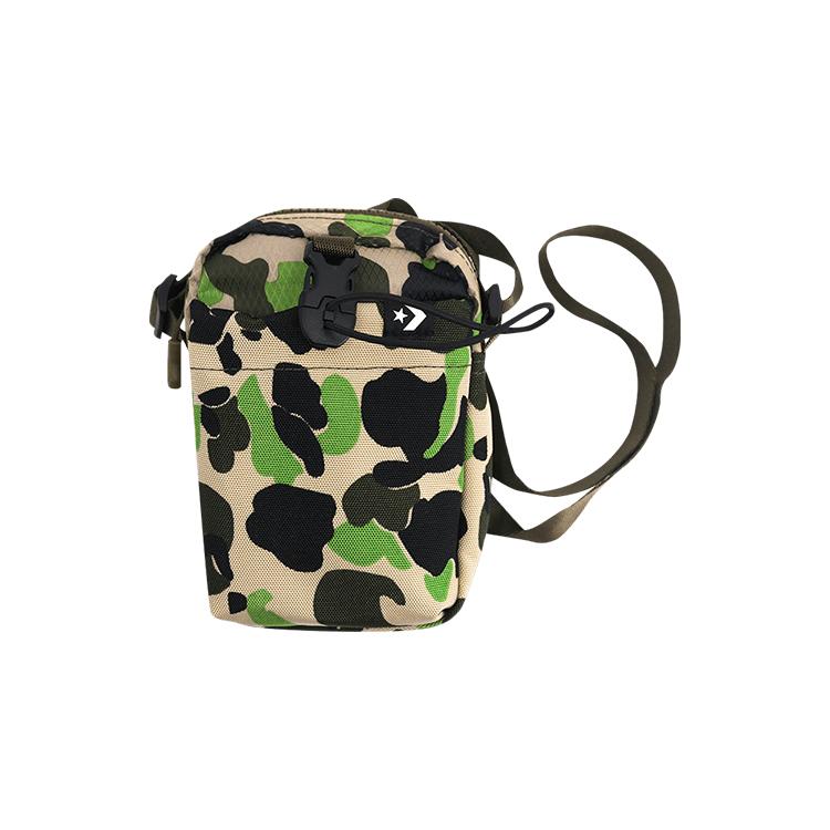 New Converse Polyester Shoulder Bag, Crossbody Bag Unisex Camouflage 10018452-A01