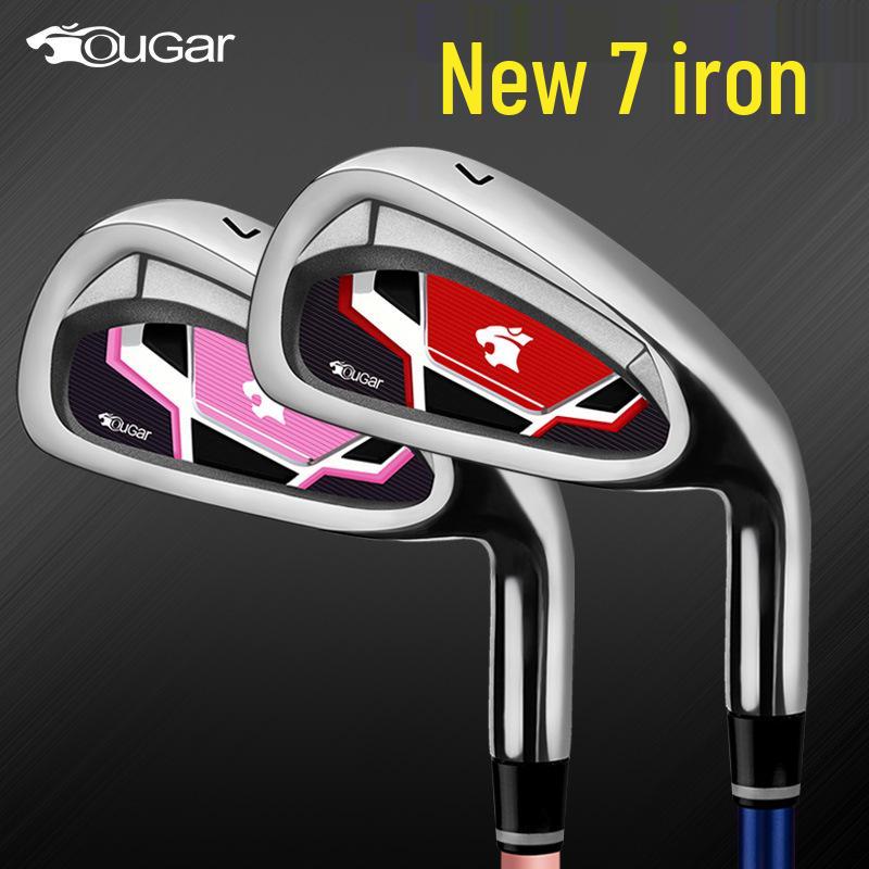 Beginner 7 Iron Golf Club with Carbon Shaft for Men and Women – Portable Practice Club