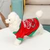Christmas Dog Clothes Small Medium Dog Costume Autumn Winter Pet Clothe New Year Dogs Clothing
