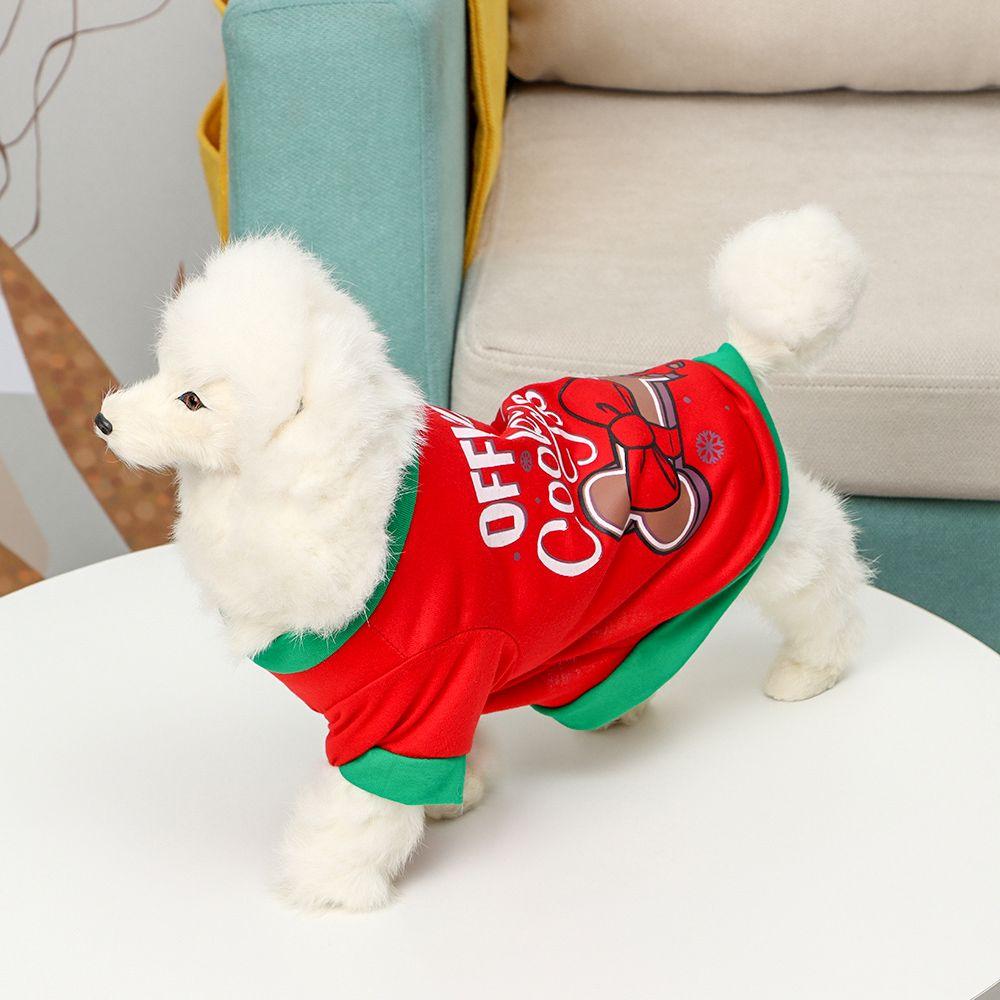 Christmas Dog Clothes Small Medium Dog Costume Autumn Winter Pet Clothe New Year Dogs Clothing