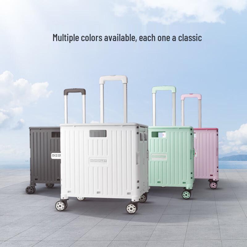 Foldable Car Trunk Shopping Trolley