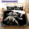 3pcs Sherlock Holmes Bedding Set Duvet Cover Closure Includes 1 Duvet Cover & 2 Pillowcases, Soft and Comfortable for All Seasons.