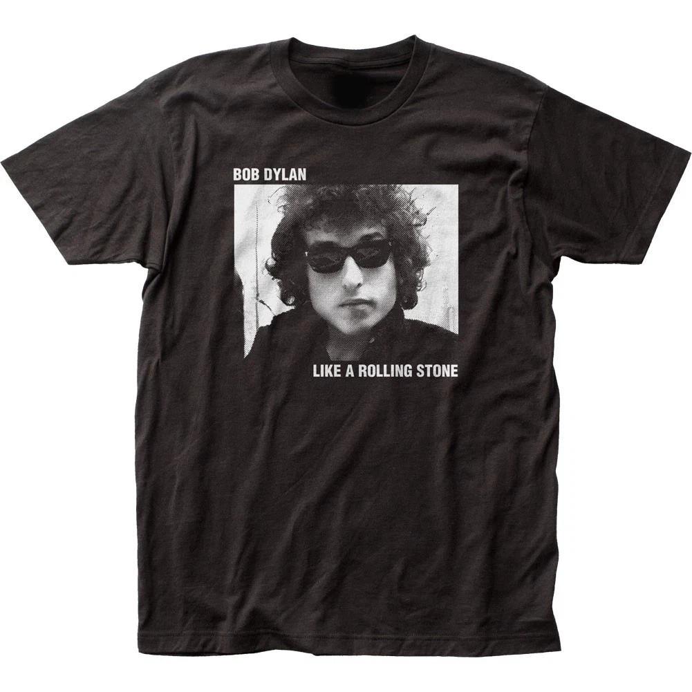 Bob Dylan Rolling Stone T-Shirt Music Classic Concert Rock Band Tee Black 3XL