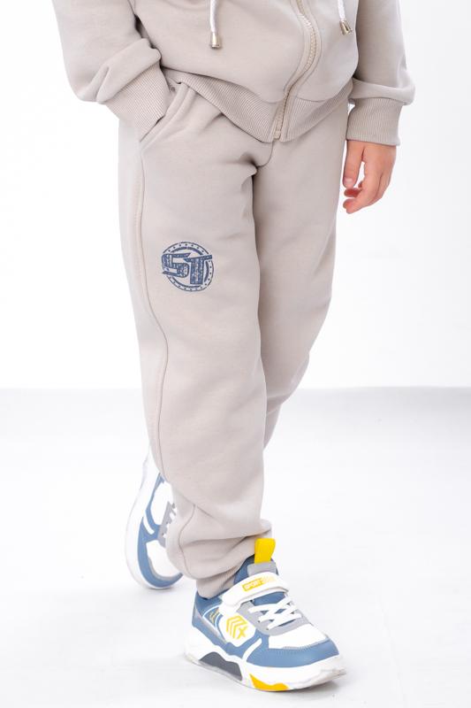 Tracksuit (boys) – Warm Zip Hoodie & Pants with Print, Winter, 6436-025-33-4 HC