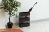 Azumaya-kk Umbrella Stand, Dark Brown, 28cm Wide x 12cm Deep x 41cm High, LFS-182DBR