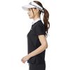 TaylorMade Slit Collar S/S Mock Black L Women's 25SS UN686