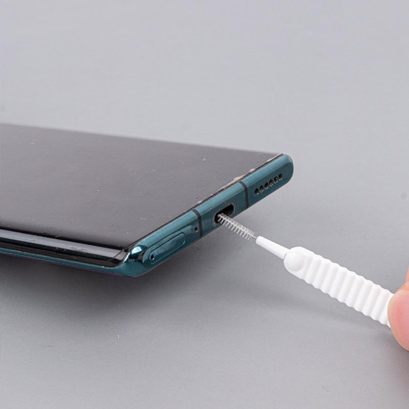 13in1 Mobile Phone Charging Port Dust Plug for IPhone 14 13 Pro Max Cleaner Kit Computer Keyboard Earphones Cleaner Brush Tool