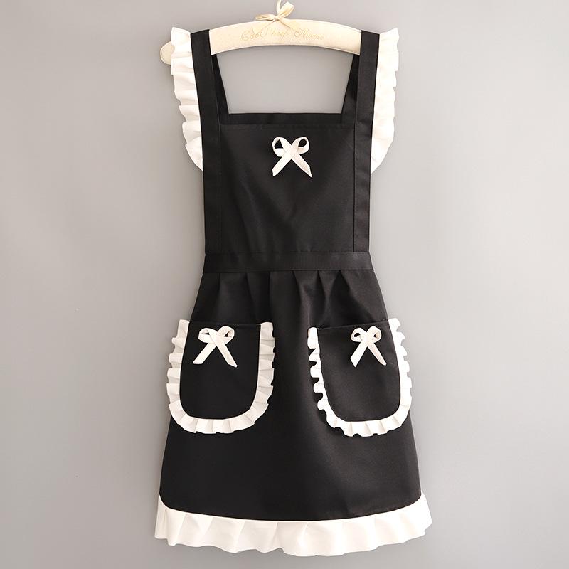 

Женский модный кухонный фартук - Маслостойкий, Пятноустойчивый, Свежий стиль для готовки и кейтеринга.