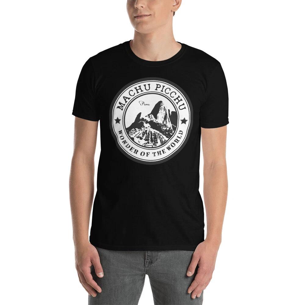 MACHU PICHU PERU WONDER OF THE WORLD MARAVILLA Short-Sleeve Unisex T-Shirt 2XL