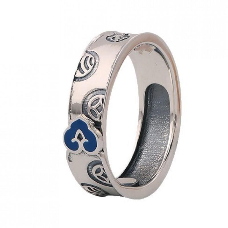 Adjustable Vintage Tibetan Palace Inspired Enamel Ring Men Women Boho Retro Statement Jewelry