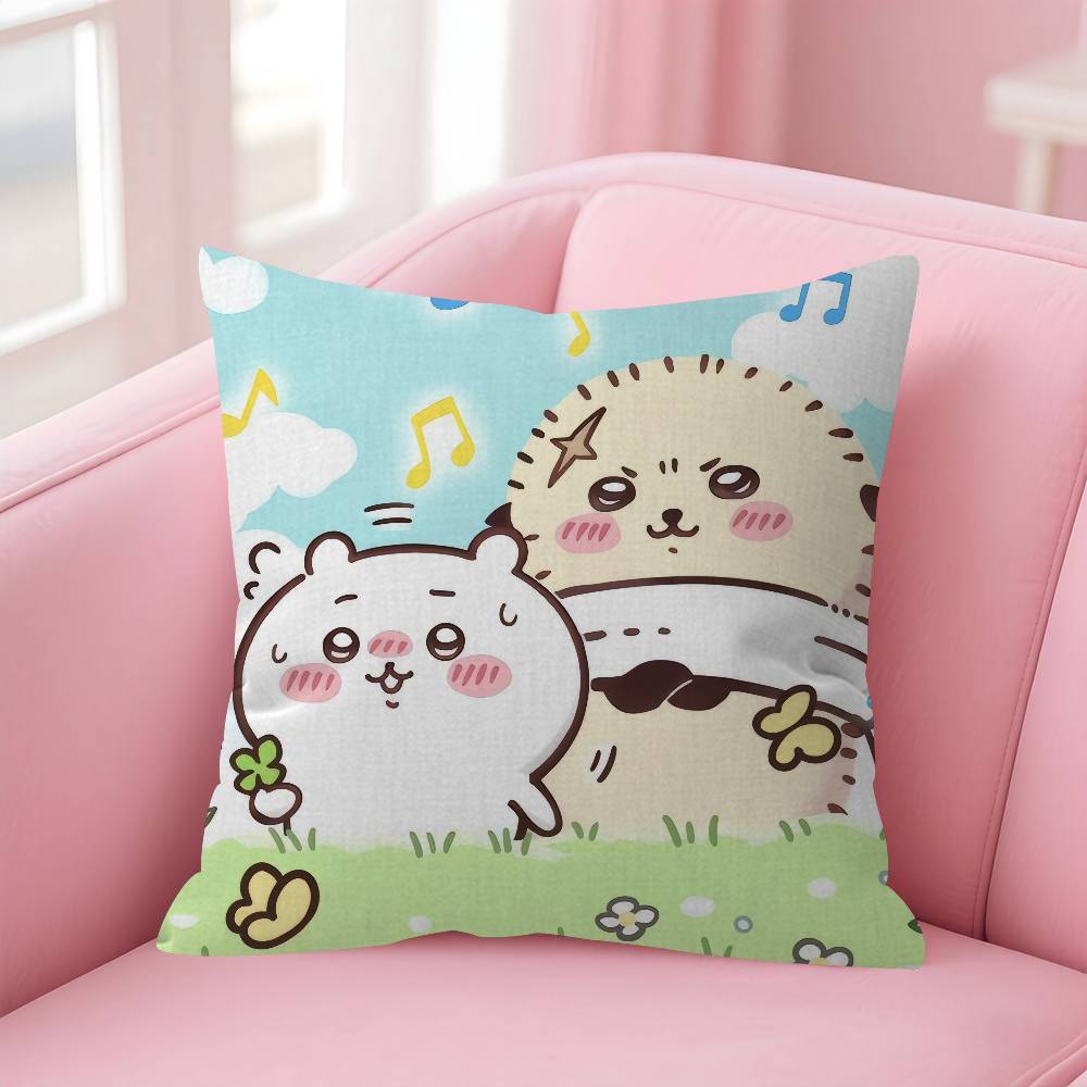 Anime Cute Japan Classic Cushion Cover Inches Farmhouse Decor Home Throw Pillow Covers for Couch Decorations