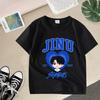 KPOP Demon Hunters Children Clothing Short Sleeve T-shirt Cute Tiger Harajuku Tshirt for Boys Girls