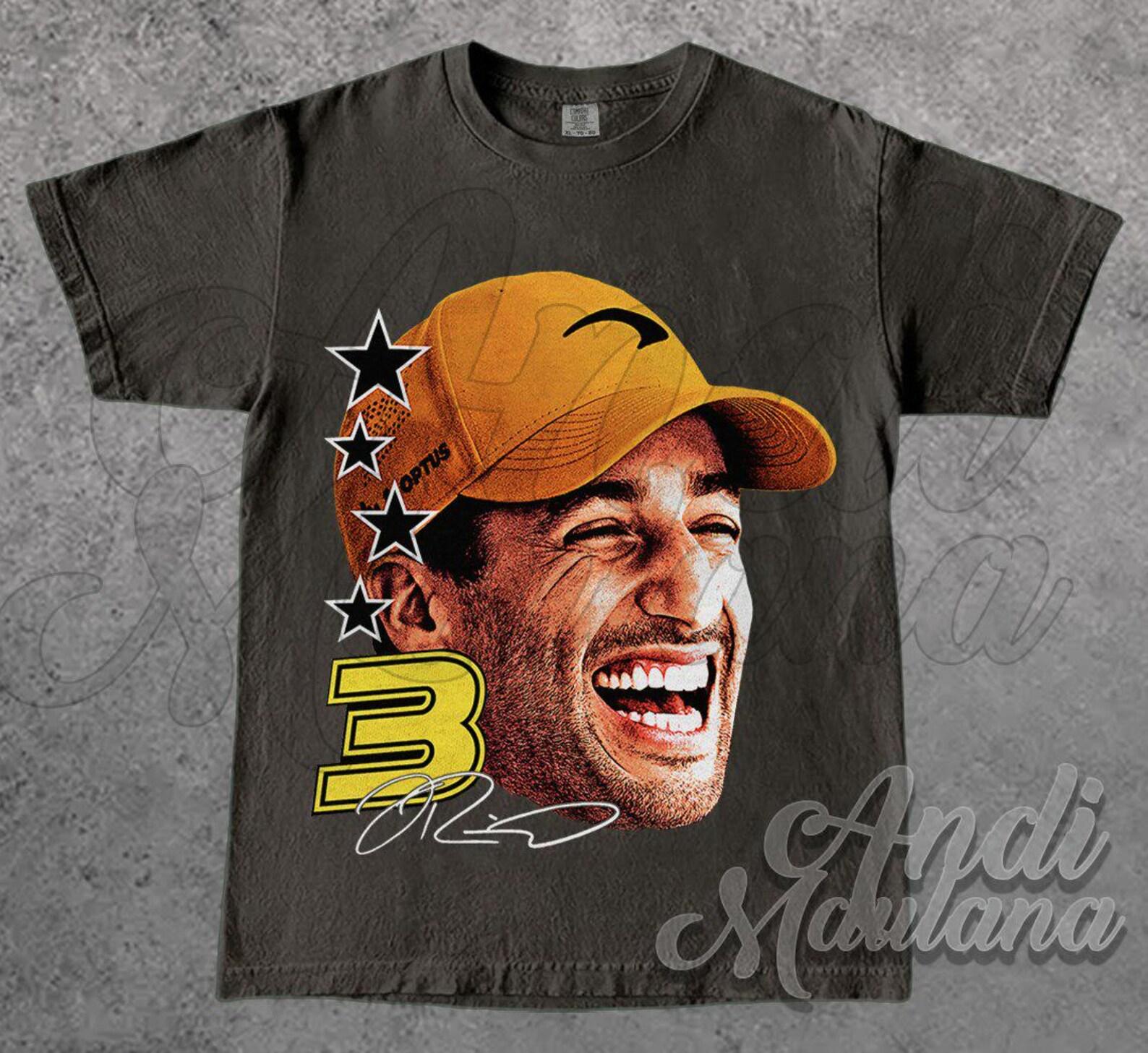 Daniel Ricciardo Formula One, F1 Racer Vintage T-Shirt, Gift For Woman and Man Unisex T-Shirt AND258 M