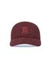 Emelbi Peach Twill Structured Ball Cap Bos (D.Wine)