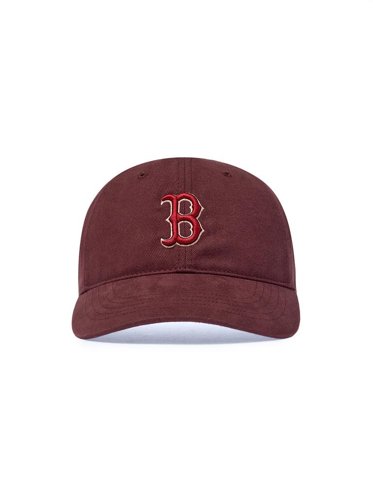 Emelbi Peach Twill Structured Ball Cap Bos (D.Wine)