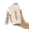 316 stainless steel coffee cup will carry the rope, easy cup, simple outdoor car double-layer thermos cup