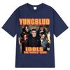 Rapper Yungblud IDOLS World Tour 90s Vintage Graphic TShirt Unisex HipHop Short Sleeve Casual Cotton Women And Men TShirt