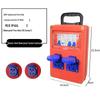 Compact Industrial Power Strip with RCD and Display for Construction Sites