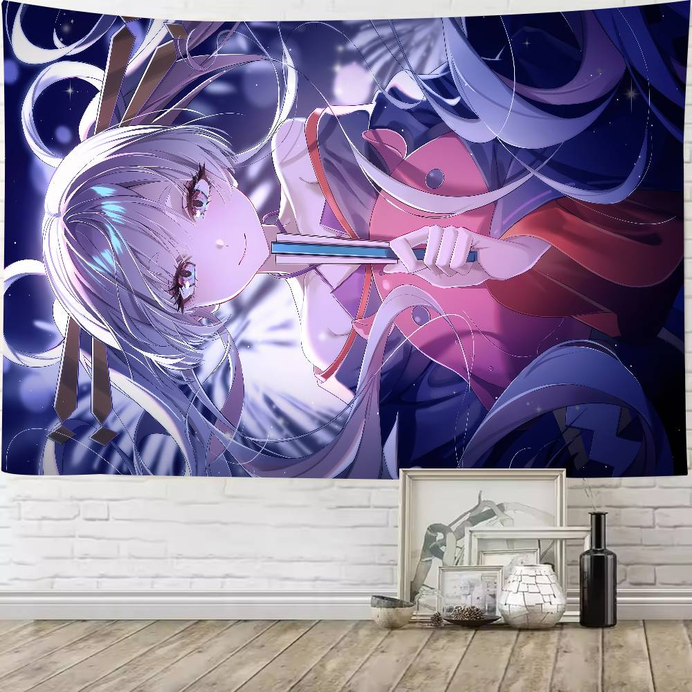 New Cosmic Princess Kaguya Tapestry Decoration Bedroom Dormitory Background Cloth Holiday Home Party Living Room Club Tapestry