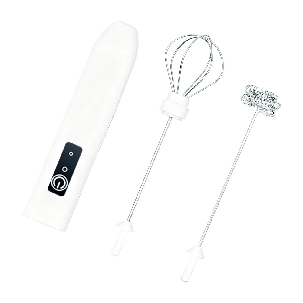 Handheld Electric Milk Frother With Dual Mixing Heads And Multifunctional Frother For Quick Baking And Mixing Tool