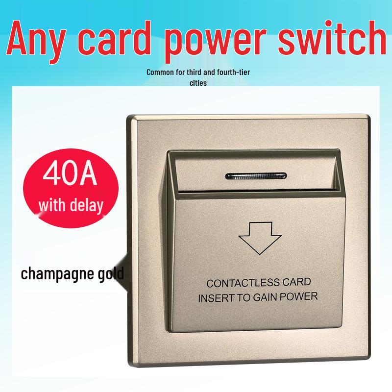 Universal Hotel Room Card Power Switch
