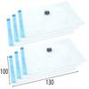 Vacuum Bags Vacuum Bag for Clothes Bedding Sweaters Set of 6 Pieces 130x100 Cm