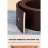 Meier Belt men's genuine leather youth k-style pin buckle first layer pure cowhide retro belt
