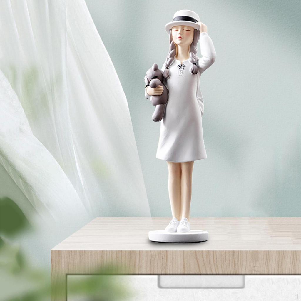 Figurine Decortive Sculpture for rrngement Deskp Decor
