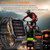 2026 New Dual Frequency GPS Smart Watch Men 1.96-inch HD AMOLED Screen Compass Bluetooth Call 5ATM Waterproof Sports Smart Watch