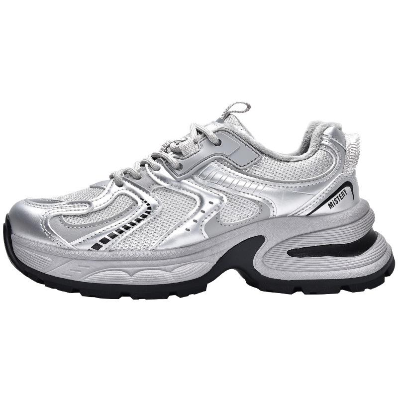 Winter New Velvet Dad Shoes Platform Sports Women's Shoes 15881