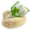 Nakajima Corporation Pickles the Frog Face Plush Eco Bag Beige H10 x W13 x D6cm 211224-25