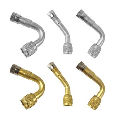 Car Valve Metal Extension Rod 45/90/135 Degree Bend Motorcycle / Bike Tire Valve Adapte American-style Valve Nozzle Extension
