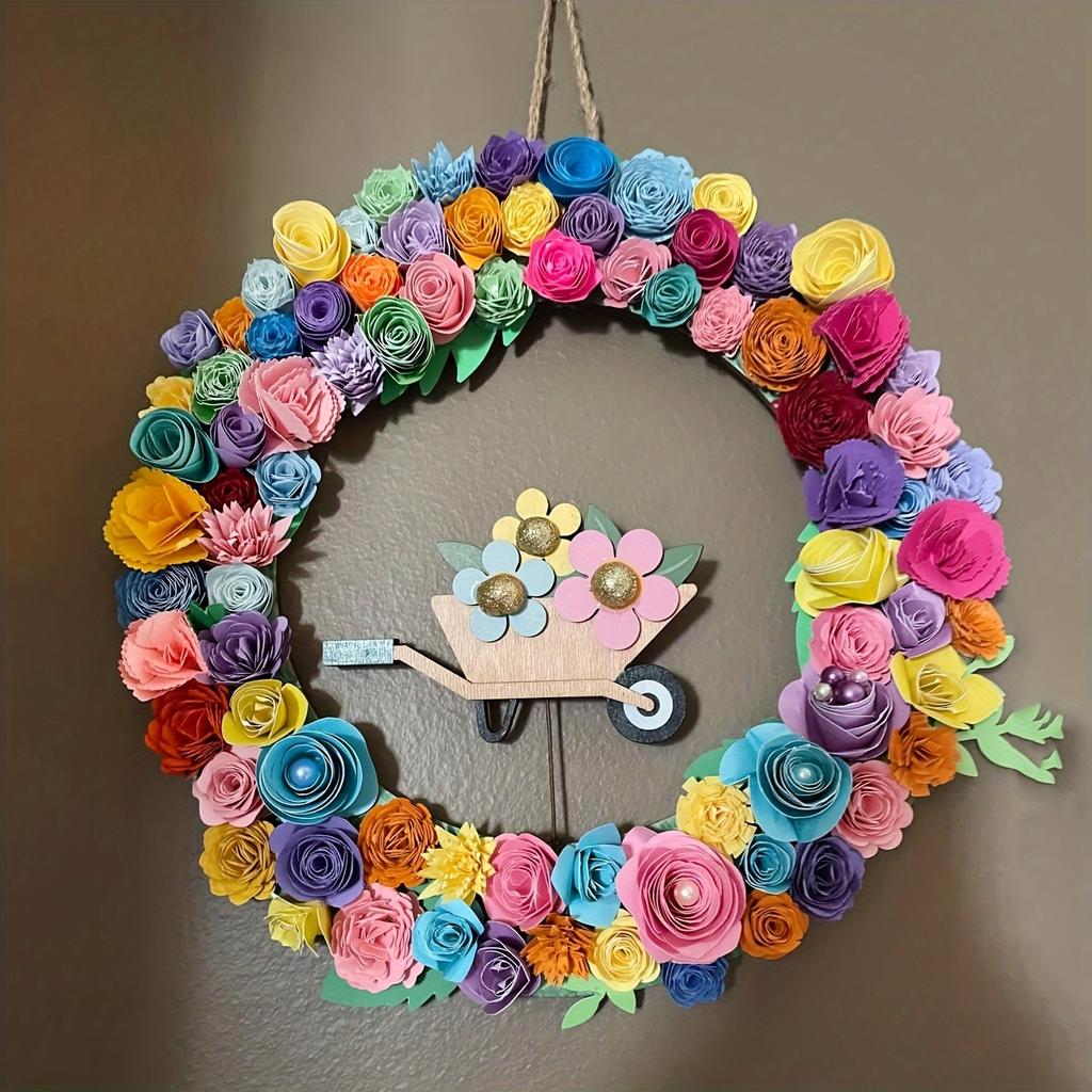 12ks dřevěný věnec prsten s předřezanými otvory, dřevěné obruče pro řemesla, univerzální dřevěné věnce pro řemesla, Velikonoce, domácí dekorace