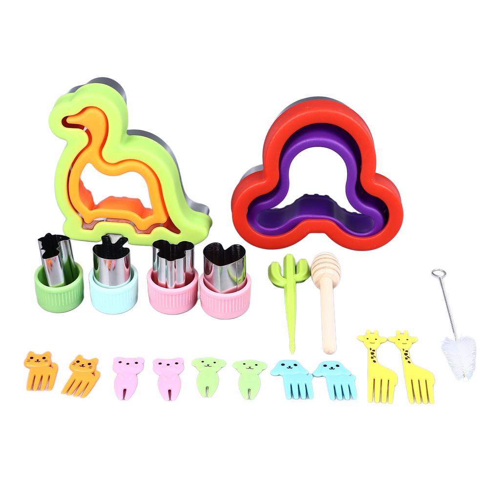 Sandwich Cutter and Sealer Set Bread Sandwich Pancake Maker DIY Cookie Cutter for Kids Boys Girls