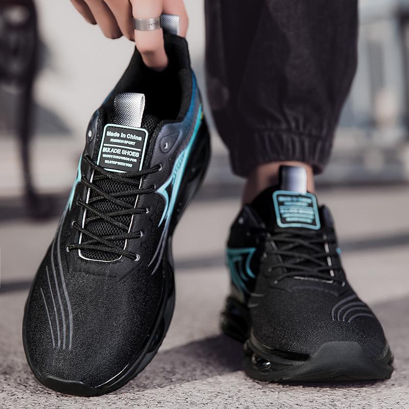 Men’s Red Sports Basketball Shoes Street Style Running Sneakers Shoes Students Over Sized Jogging Shoes