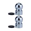 2Pcs Universal Rotation Ball Joint with Washer Shower Head Top Sprays Connecting Joint for Quick Setup Easy To Install