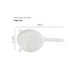 1Pcs Plastic Fine Mesh Spoon Strainer with Handle Kitchen Nut Milk Filter Flour Sieve Soy Milk Coffee Coffee Making Tools