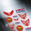 ARA1 For Honda Reflective Motorcycle Stickers, 3M Safety Warning At Night In The Dark Scooter Helmets