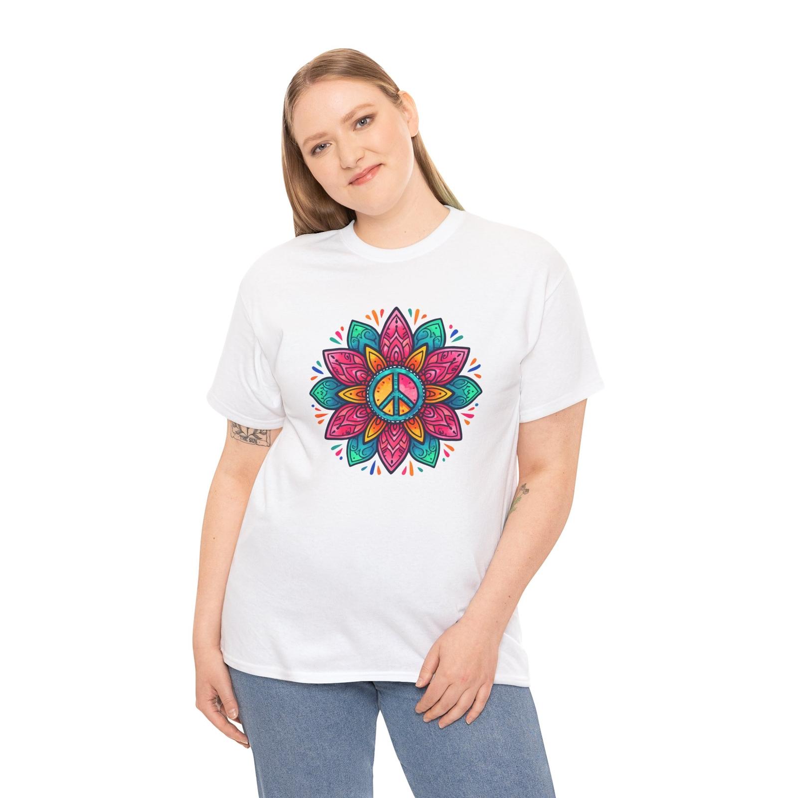 Happiness is Homemade T-Shirt | Hippie Positivity Tee | Love Life Shirt Unisex T-Shirt S