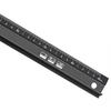 Aluminum Measuring Straightedge Precisions Crafted Aluminum Straight Rule Multifunctionl Aluminum Measuring Tool Clear Scale
