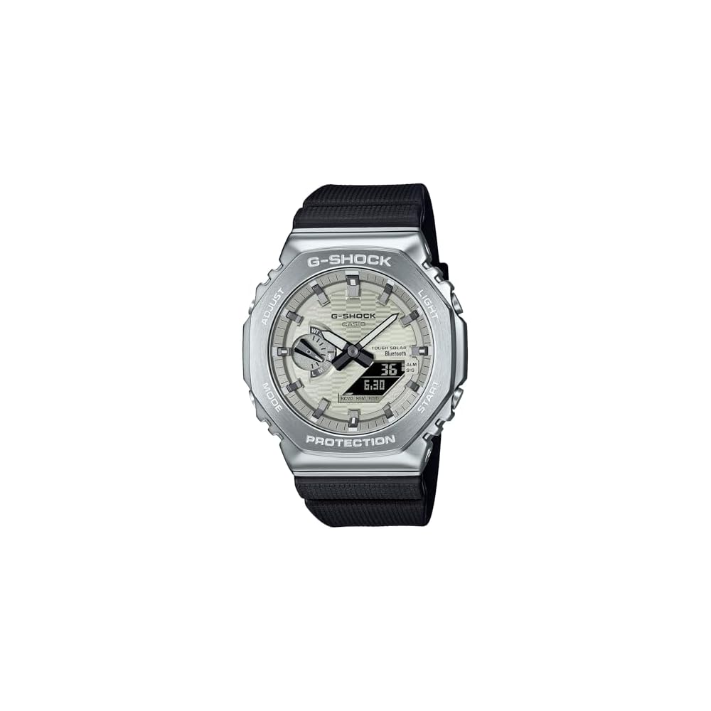 Casio G-Shock GBM-2100A-8BJF Men s Bluetooth Tough Solar Watch Metal Covered Light Yellow Gold