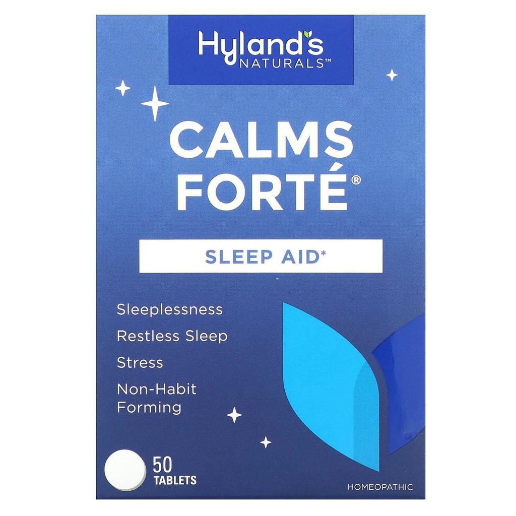 Hyland's Naturals Calms Forte, Sleep Aid, 50 Tablets