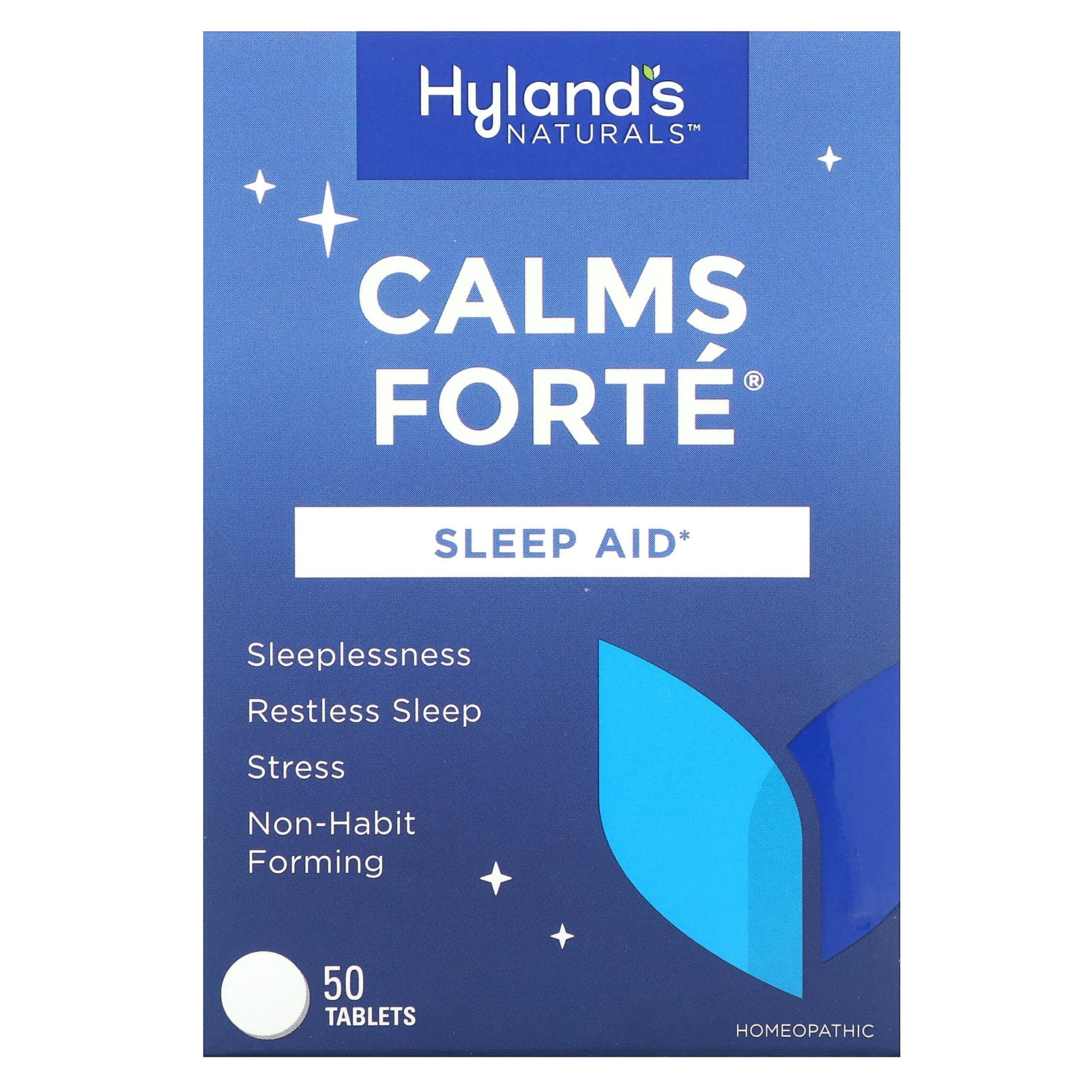 

Hyland s Naturals, Calms Forte, Sleep Aid, 50 таблеток