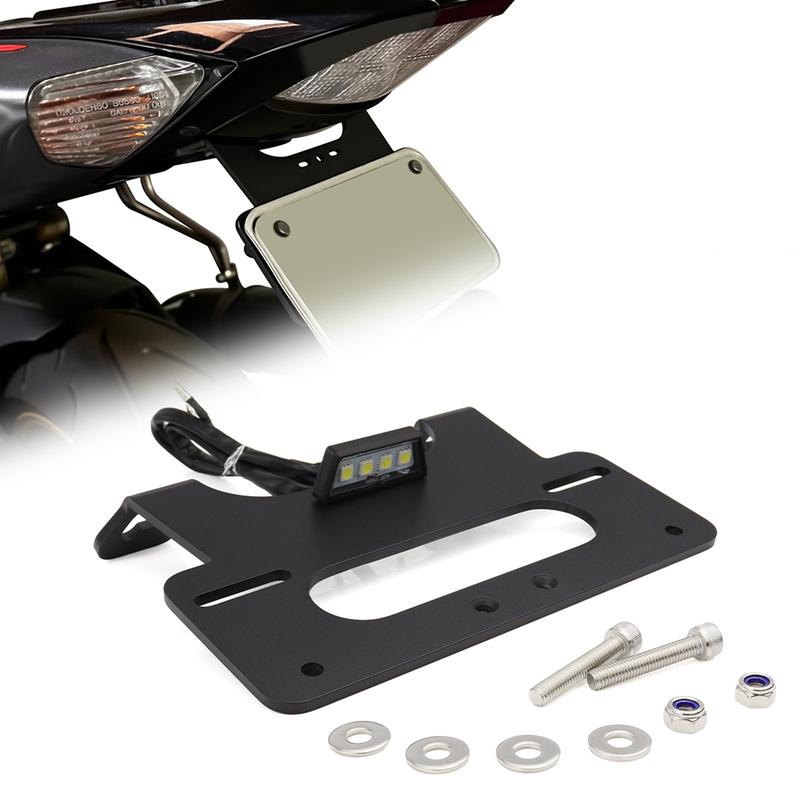 Fit For Suzuki GSX-R 1000 GSXR1000 2005 2006 2007 2008 K5 K7 Rear Tail Tidy Fender Eliminator Kit License Plate Holder Bracket