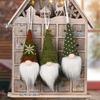 3/4PCS Christmas Gnome Elf Doll Pendant Xmas Tree Ornament Home Decor Merry Christmas Navidad Natal New Year 2025 Party Supplies