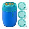 1Pcs Elastic Mesh Bucket Cover Dustproof Insect Leaf Proof Water Tank Protector For Outdoor Rain Tank Water Storage Bucket