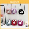 Butterfly Knot Rabbit Pattern Cute Girl Crossbody Bag Child Mini  Bag Accessory