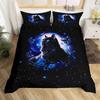 Cat And Butterfly Duvet Cover Sets Lightweight Quilt Cover With 2 Pillowcases Colorful Butterfly Animal Pet Theme Bedding Sets