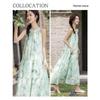 Forest Garden Halterneck Chiffon Dress